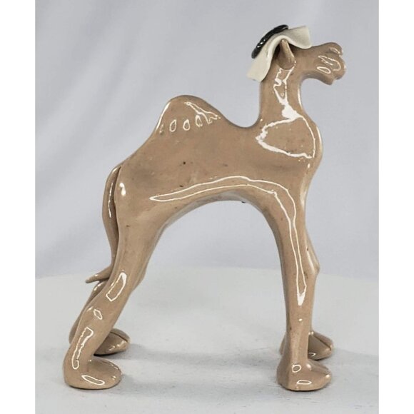 Nativity Camel Wearing Hat Figurine Christmas Animal - Picture 2 of 7